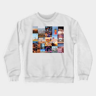 nevada aesthetic collage Crewneck Sweatshirt